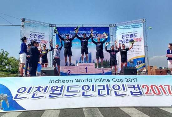 World Inline Cup 2017: Powerslide gelingt bei den Männern der Dreifachsieg (Südkorea)