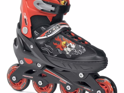 Roces Compy 6.0 Boy Schwarz/rot 2017 (de)