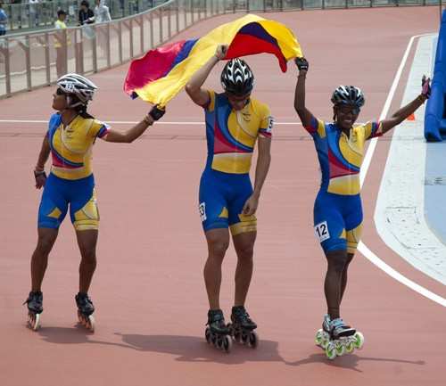 Weltmeisterschaft Speedskating 2014 in Kolumbien