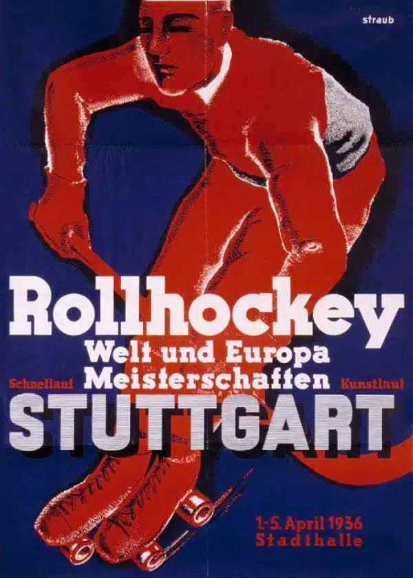 Rollhockey Weltmeisterschaft Stuttgart 1936