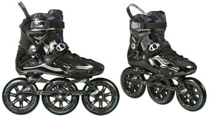 Freeride-Skating-Test Powerslide Imperial Megacruiser Pro 125